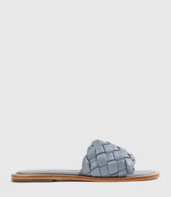 Keira Woven Simple Slide In Sky