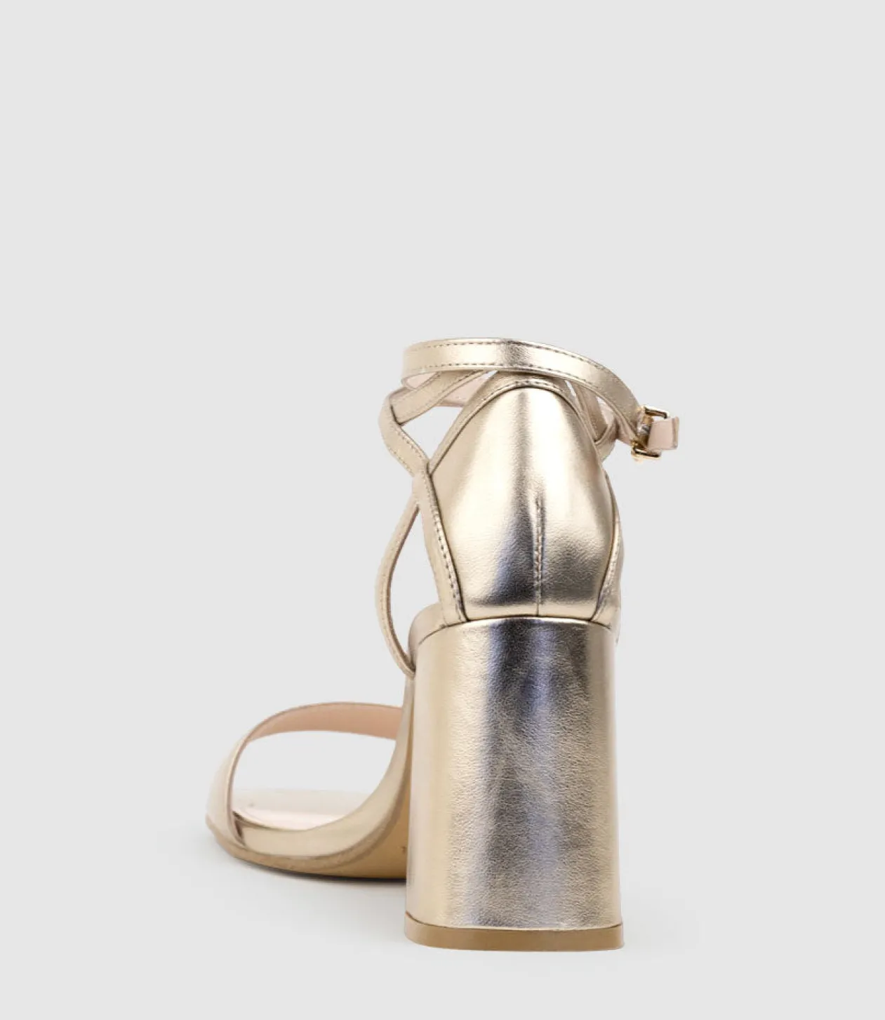 Kelsey85 Ankle Wrap Sandal In Rosegold