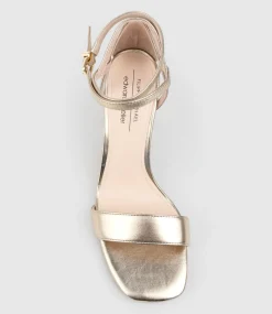 Kelsey85 Ankle Wrap Sandal In Rosegold