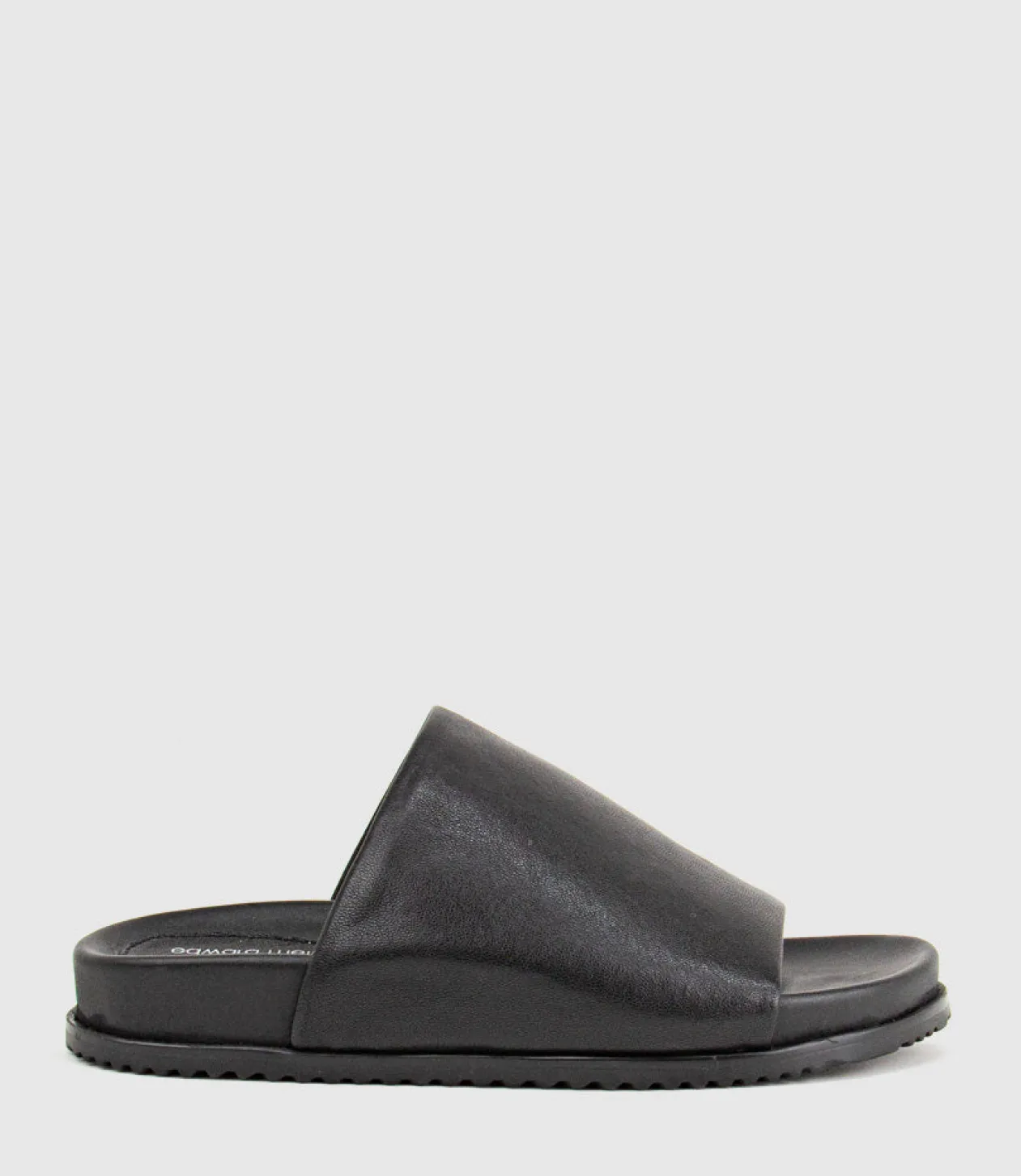 Kenna Slide On Footbed In Black