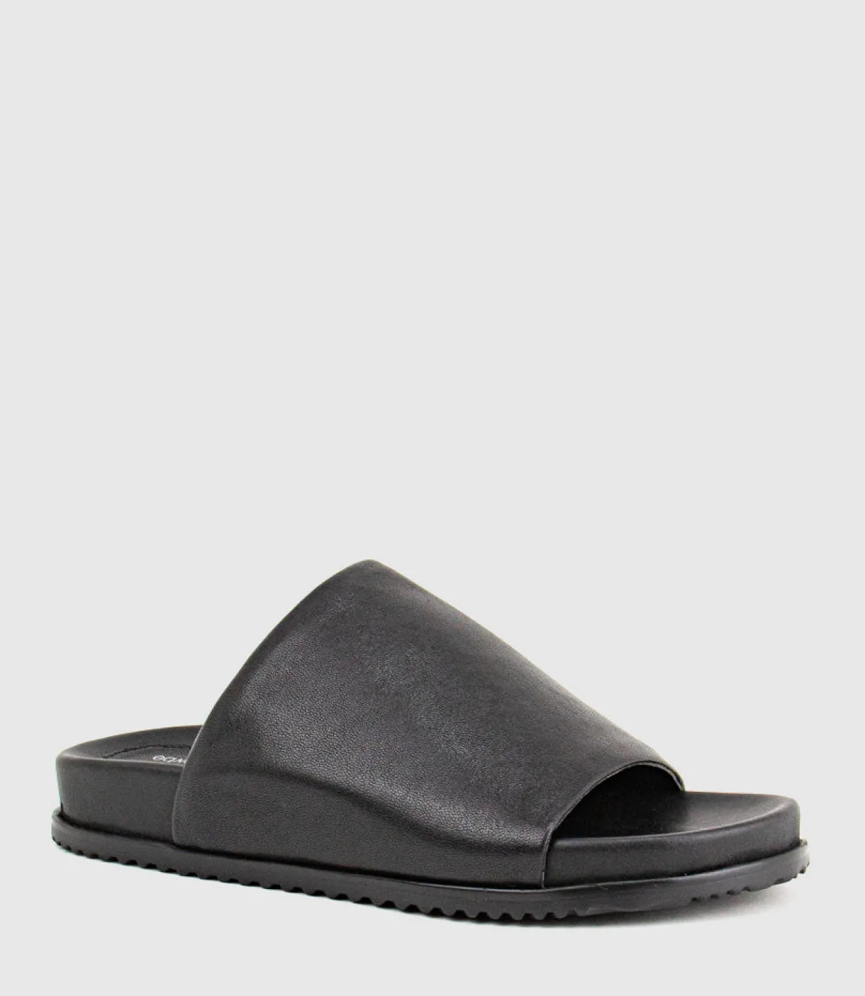 Kenna Slide On Footbed In Black