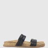 Kinala Two Strap Slide On Unit In Black