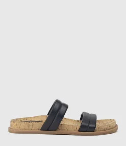 Kinala Two Strap Slide On Unit In Black