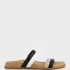 Kinala Two Strap Slide On Unit In Neutral Multi