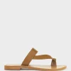Kirabee Toe Thong Slide In Tan