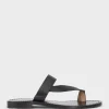 Kirabee Toe Thong Slide In Black