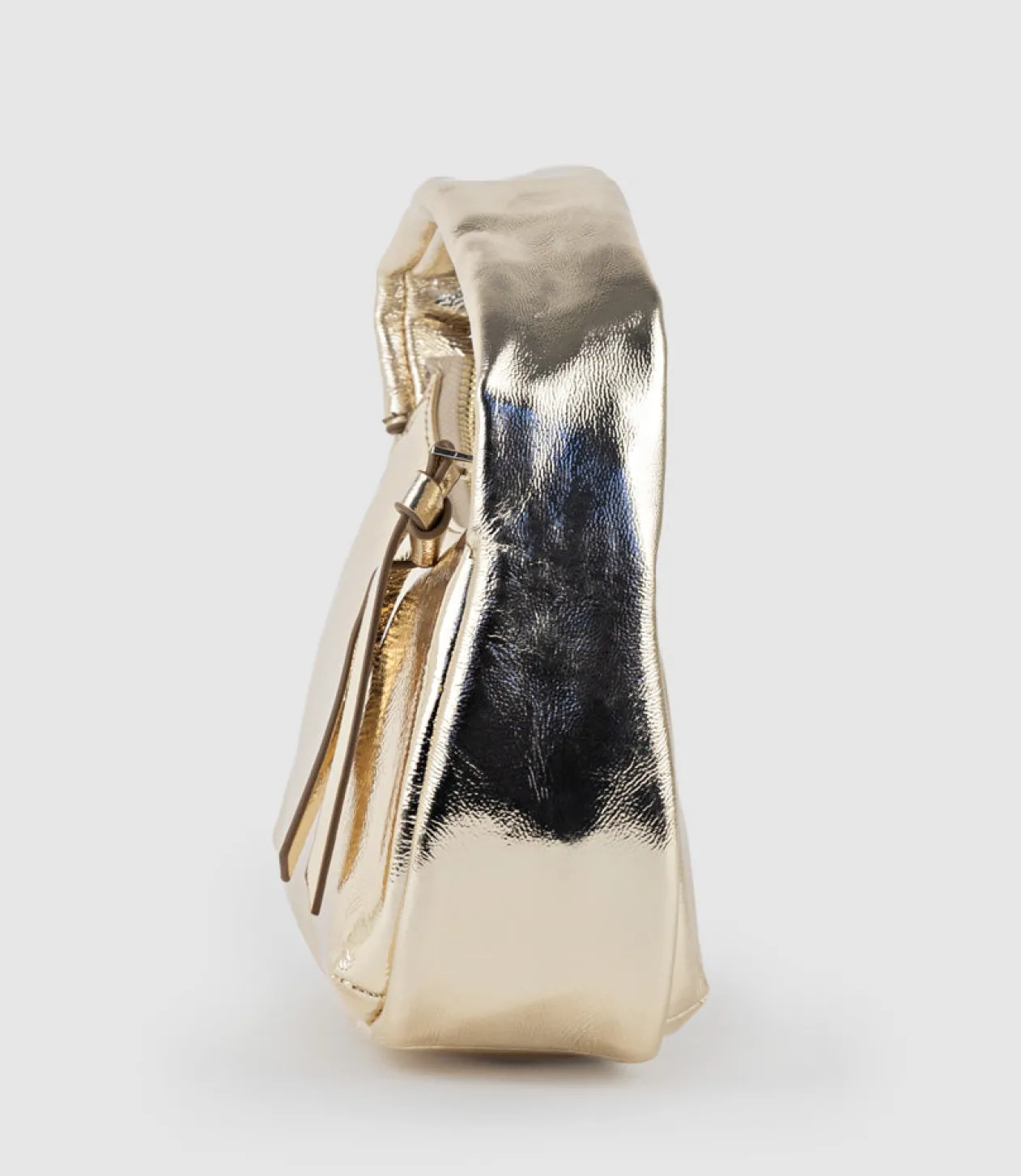 Nara Small Soft Bag In Gold Crush