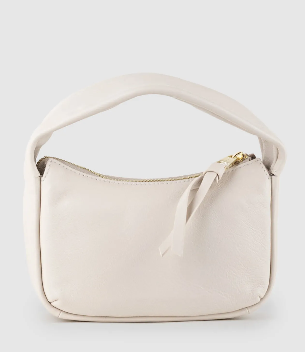 Nara Small Soft Bag In Offwhite