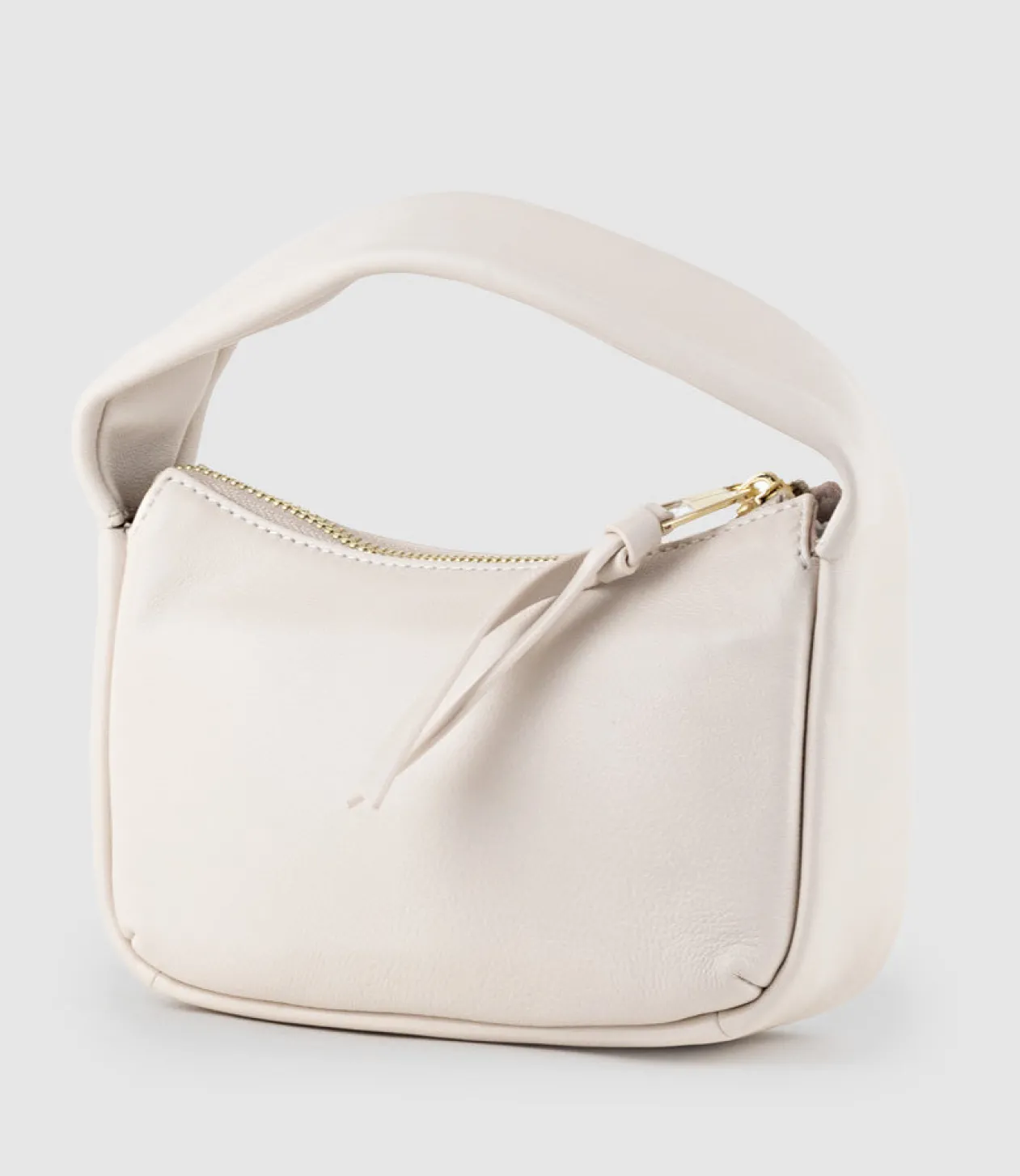 Nara Small Soft Bag In Offwhite