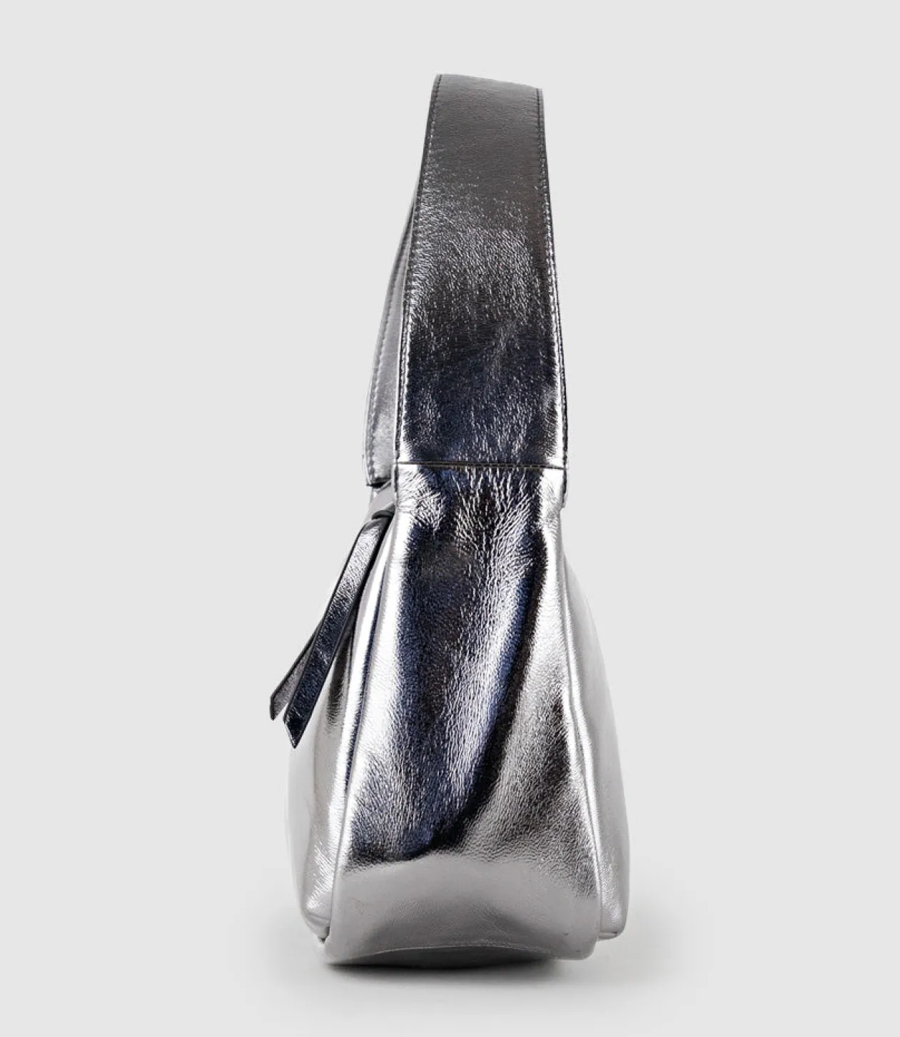 Narina Large Soft Bag In Pewter Crush