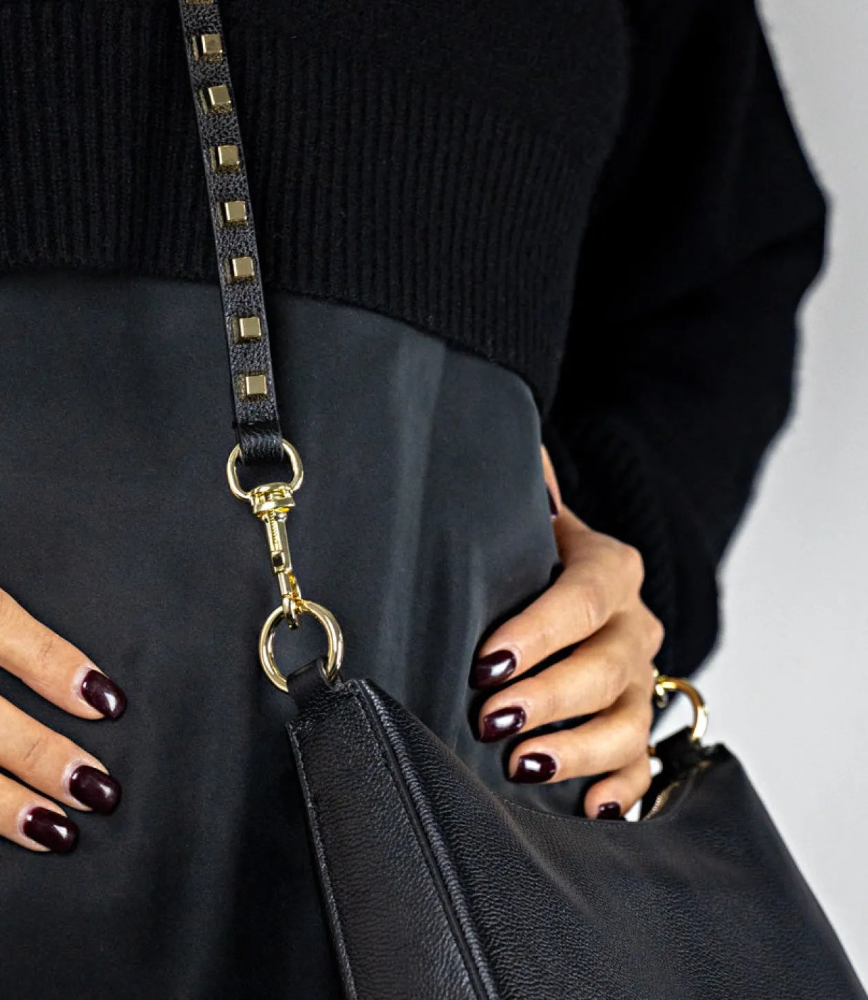 Nyla Crossbody Bag In Black