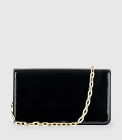 Nyx Evening Bag In Black Patent