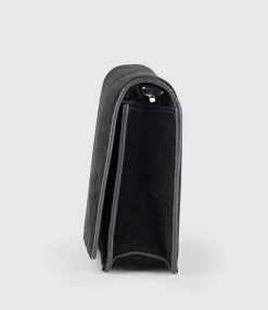 Nyx Evening Bag In Black Suede