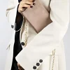 Nyx Evening Bag In Nude Suede