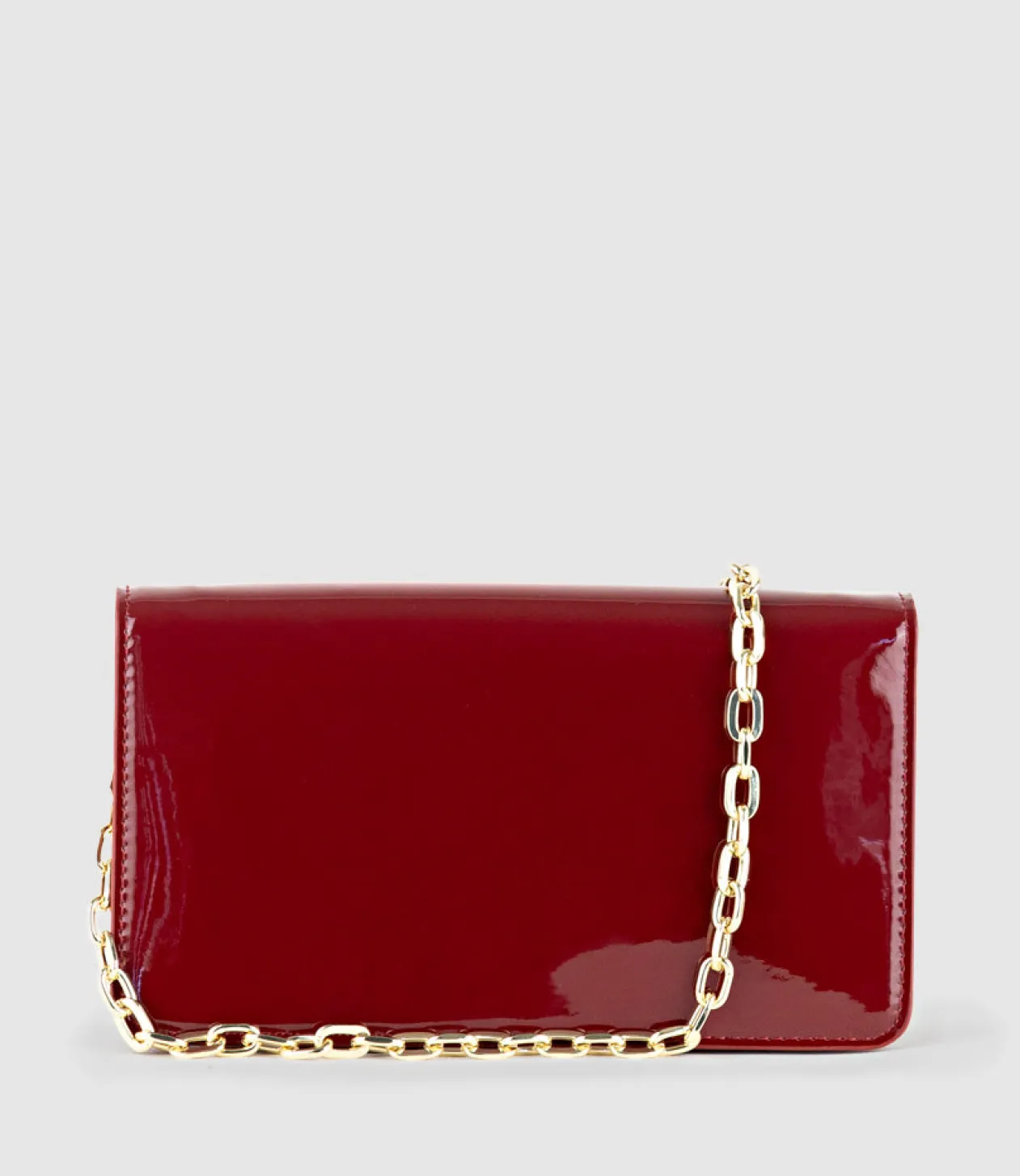 Nyx Evening Bag In Ruby Patent