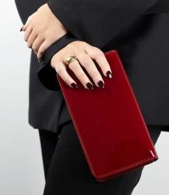 Nyx Evening Bag In Ruby Patent