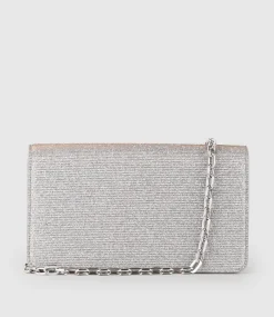 Nyx Evening Bag In Silver Ritz