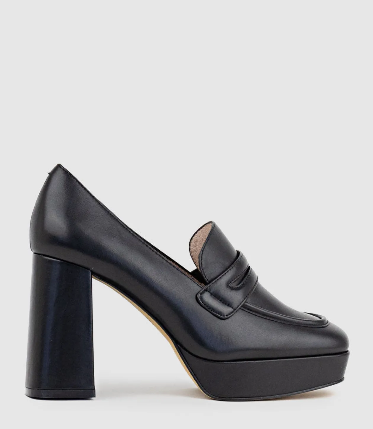 River95 Platform Loafer In Black