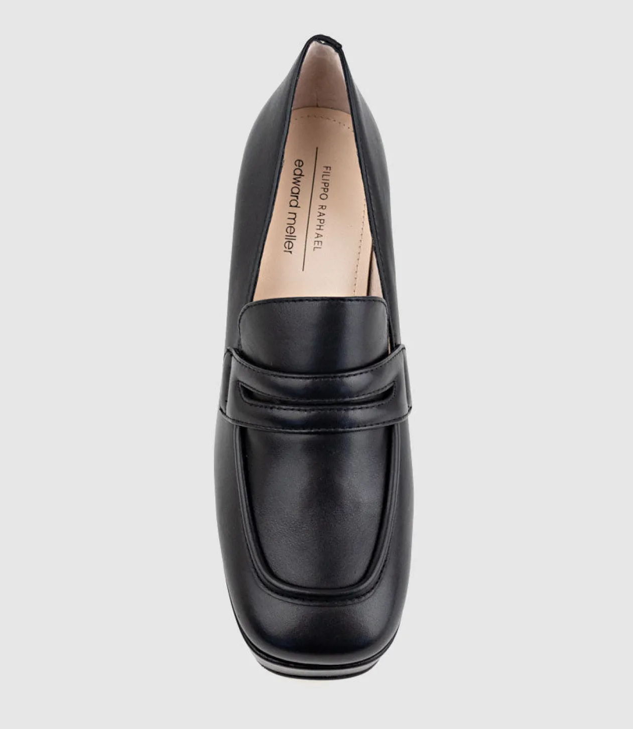 River95 Platform Loafer In Black