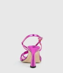 Simmer90 Strappy Slingback Sandal In Fuchsia