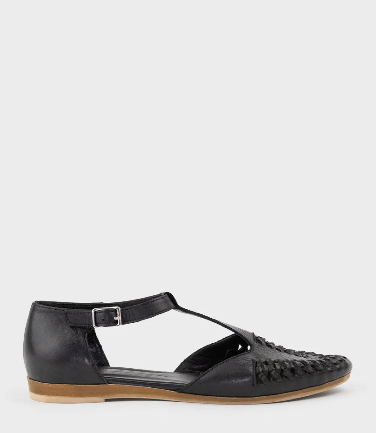 Swain Closed Toe Sandal In Black