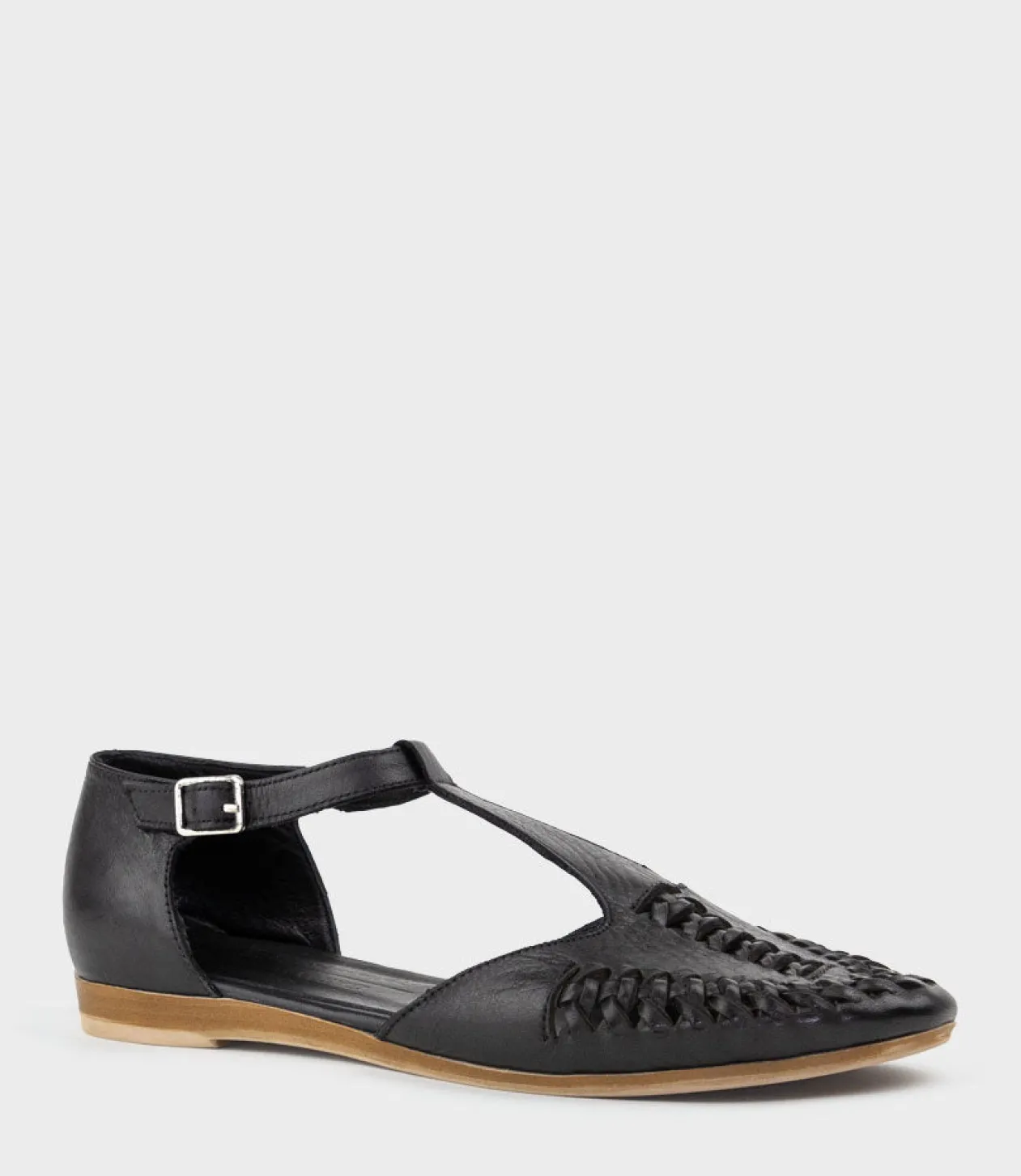 Swain Closed Toe Sandal In Black