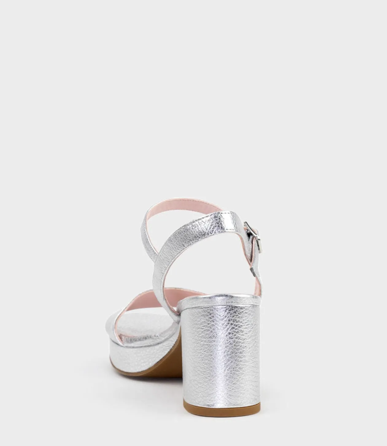 Sylas75 Platform Sandal In Silver
