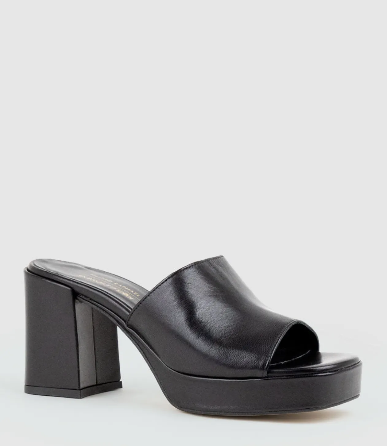 Tilla90 Platform Slide In Black