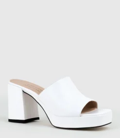 Tilla90 Platform Slide In White