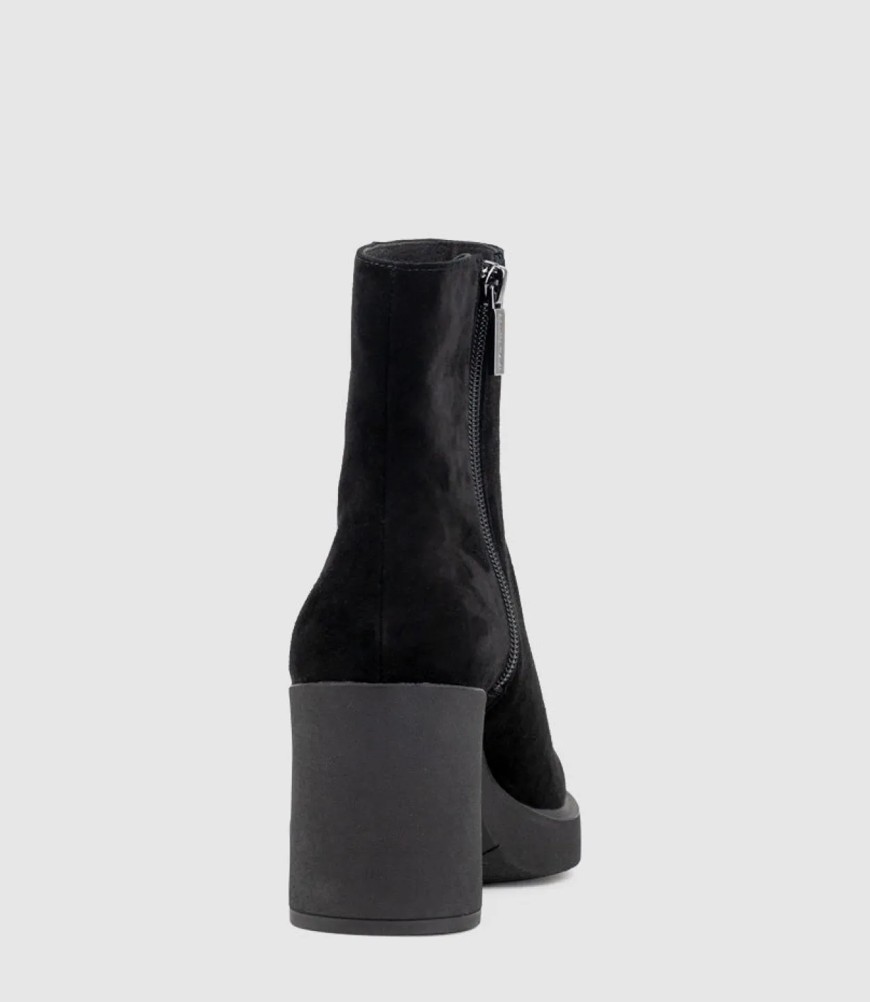 Ultra85 Ankle Boot On Unit In Black Suede