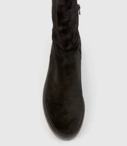 Vander Half And Half Otk Boot In Black Suede