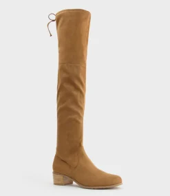 Verin Otk Stretch Boot In Tawny Suede