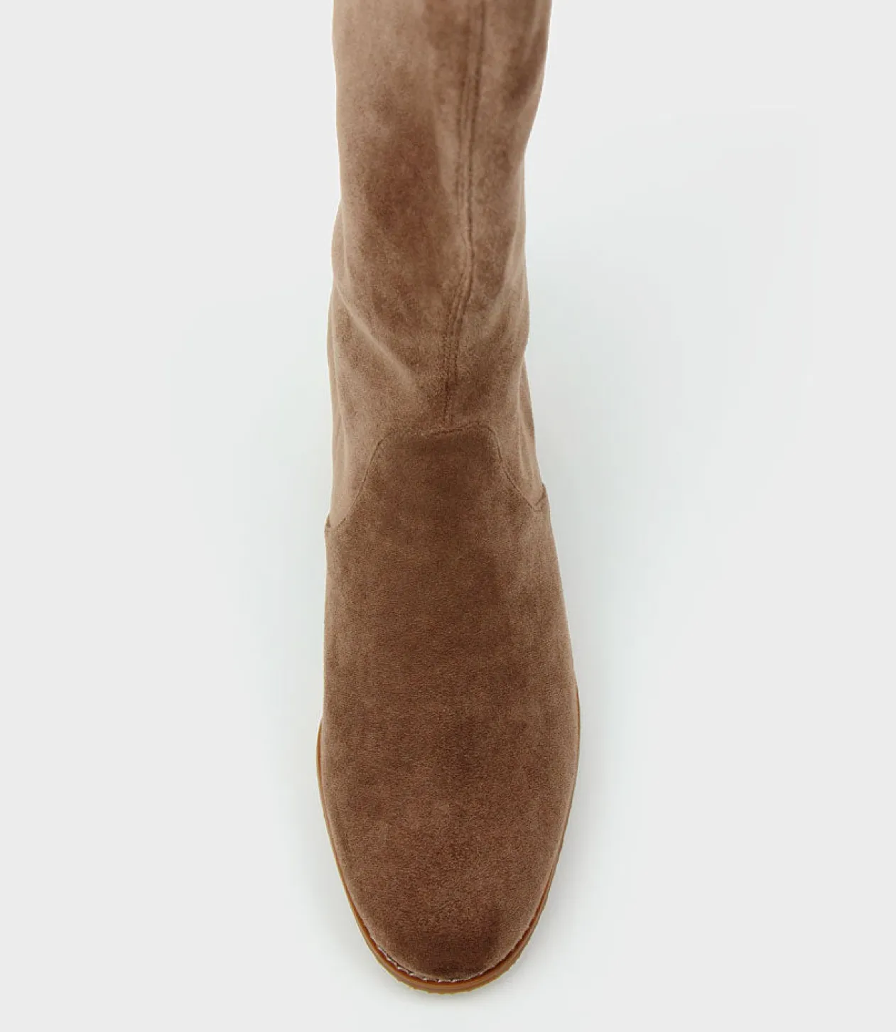 Verin Otk Stretch Boot In Taupe Suede
