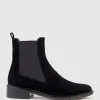 Walker30 Chukka Boot In Black Suede