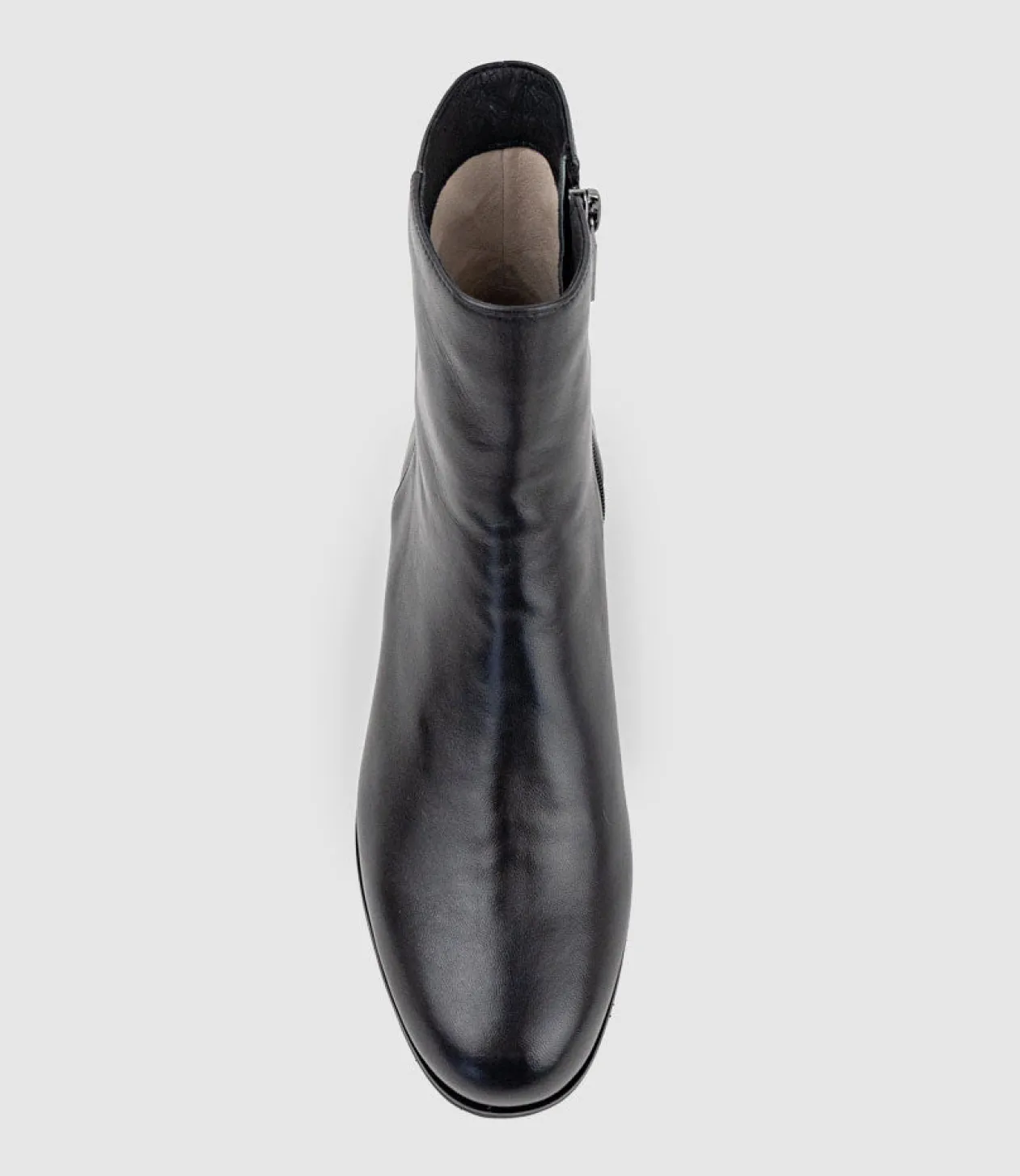 Weston40 Ankle Boot With Zip In Black