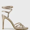 Whimsy100 Multi Strap Sandal In Rosegold