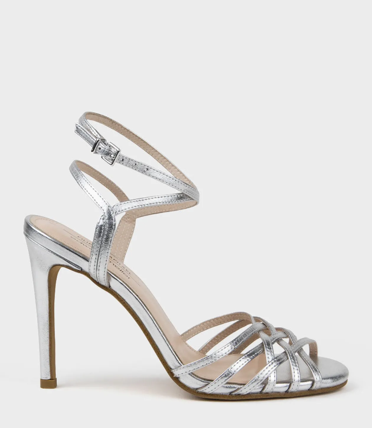 Wilder100 Strappy Sandal In Silver