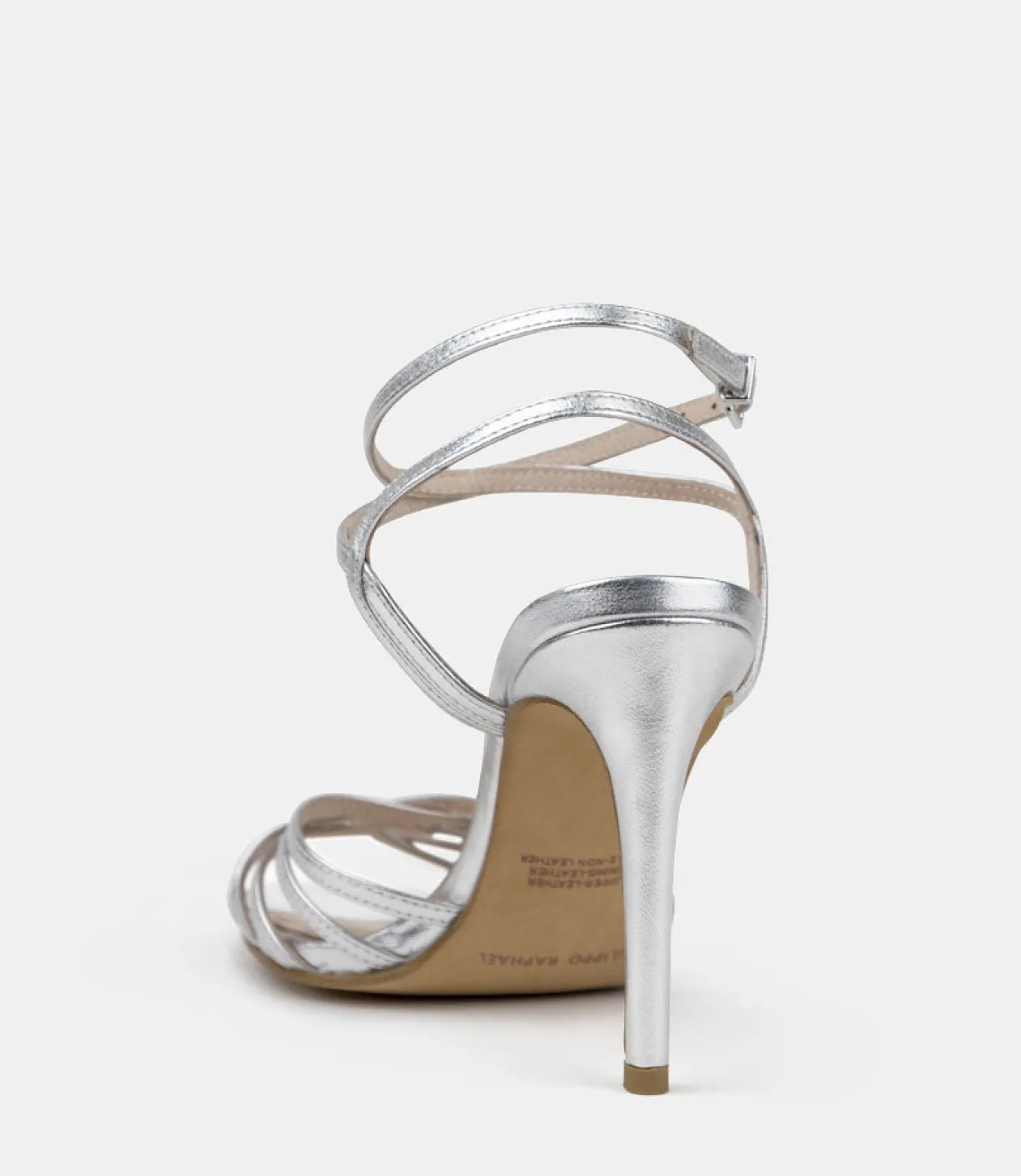 Wilder100 Strappy Sandal In Silver