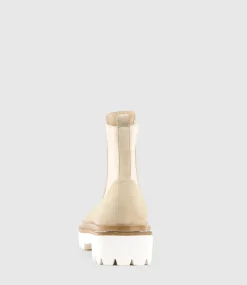 Wilmott Chukka Boot On Eva Sole In Sand Suede