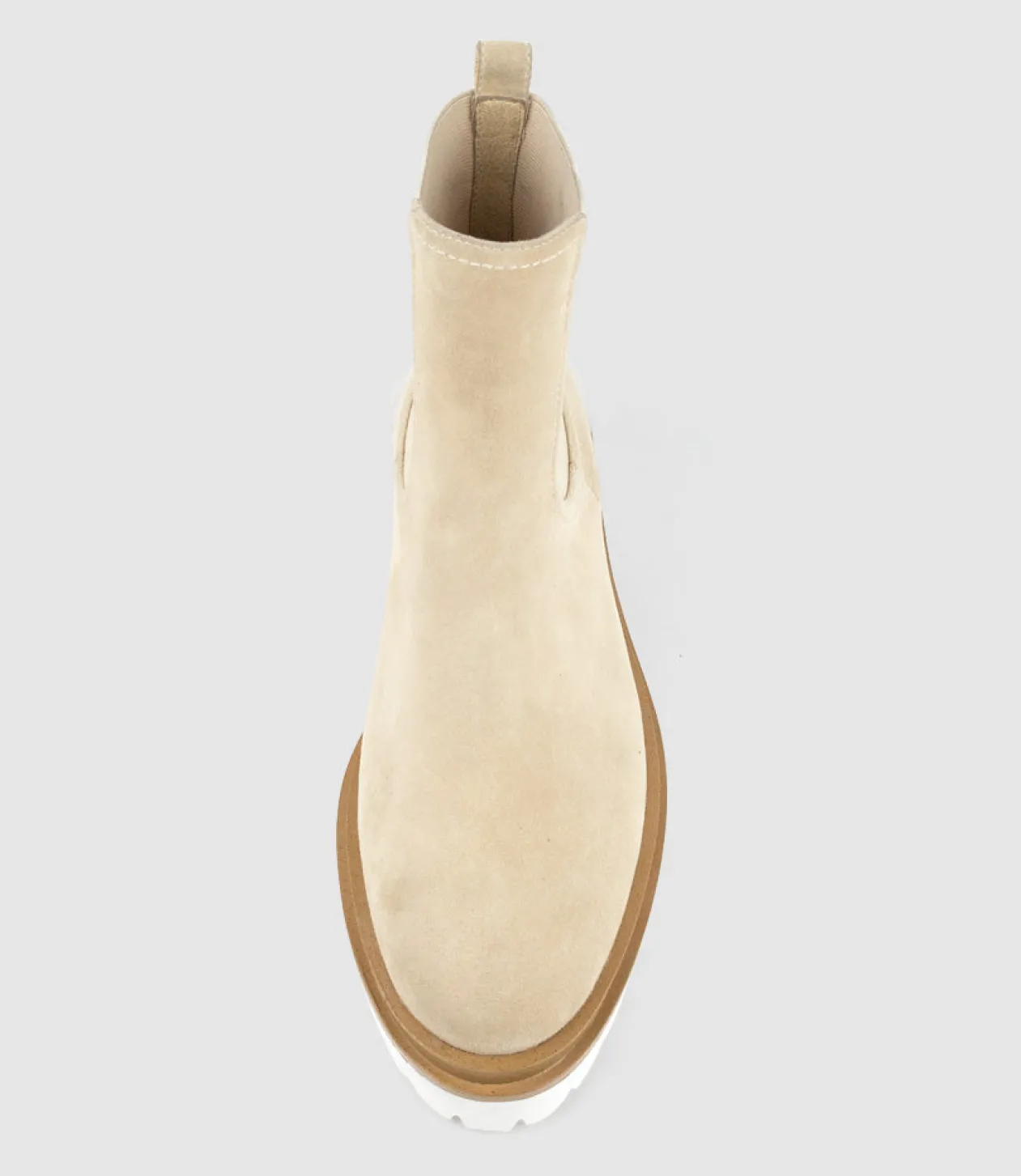 Wilmott Chukka Boot On Eva Sole In Sand Suede