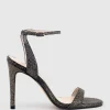 Wisp100 Single Strap Sandal In Gold Speckle