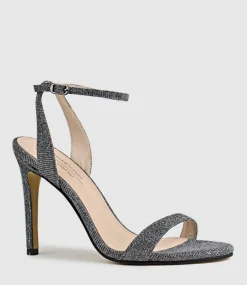 Wisp100 Single Strap Sandal In Pewter Ritz