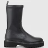 Worsley Stretch Ankle Boot On Unit In Black