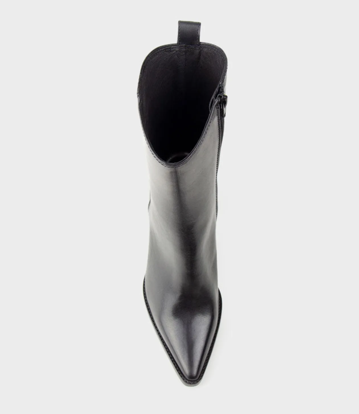 Xena Western Ankle Boot In Black